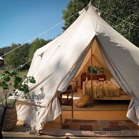 Idyllisk Glamping Rett Ved Elven 호텔 시엔 외부 사진